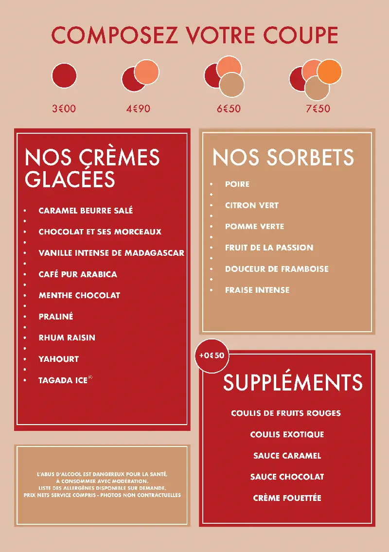 Formules Menu - La Casa